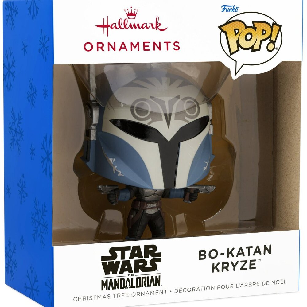 Hallmark Star Wars The Mandalorian Bo-Katan Kryze Funko POP Ornament NEW